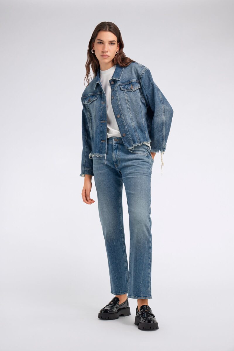 Dámska džínsová bunda Relax Fit