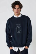 Pánska mikina bez kapucne