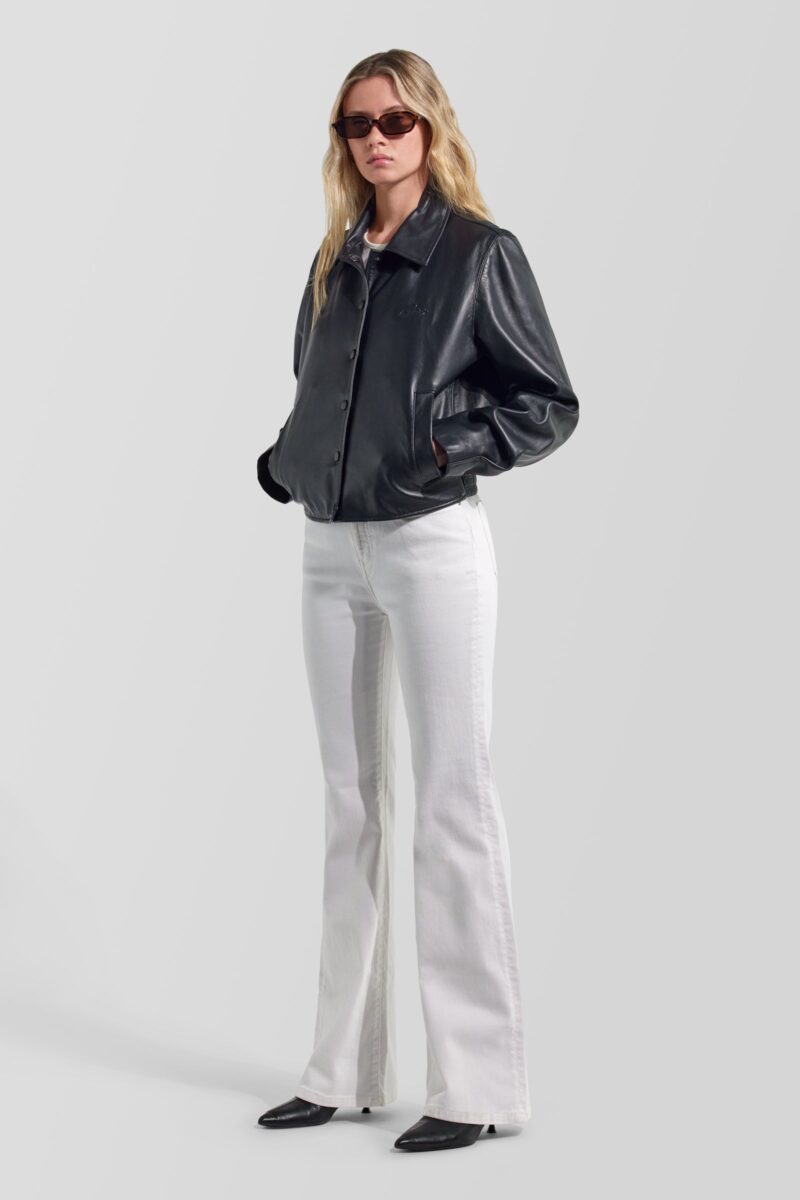 Dámska kožená bunda