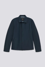 Pánska modrá bunda regular fit