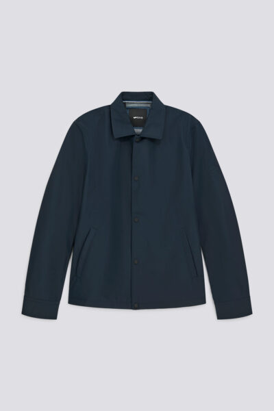 Pánska modrá bunda regular fit