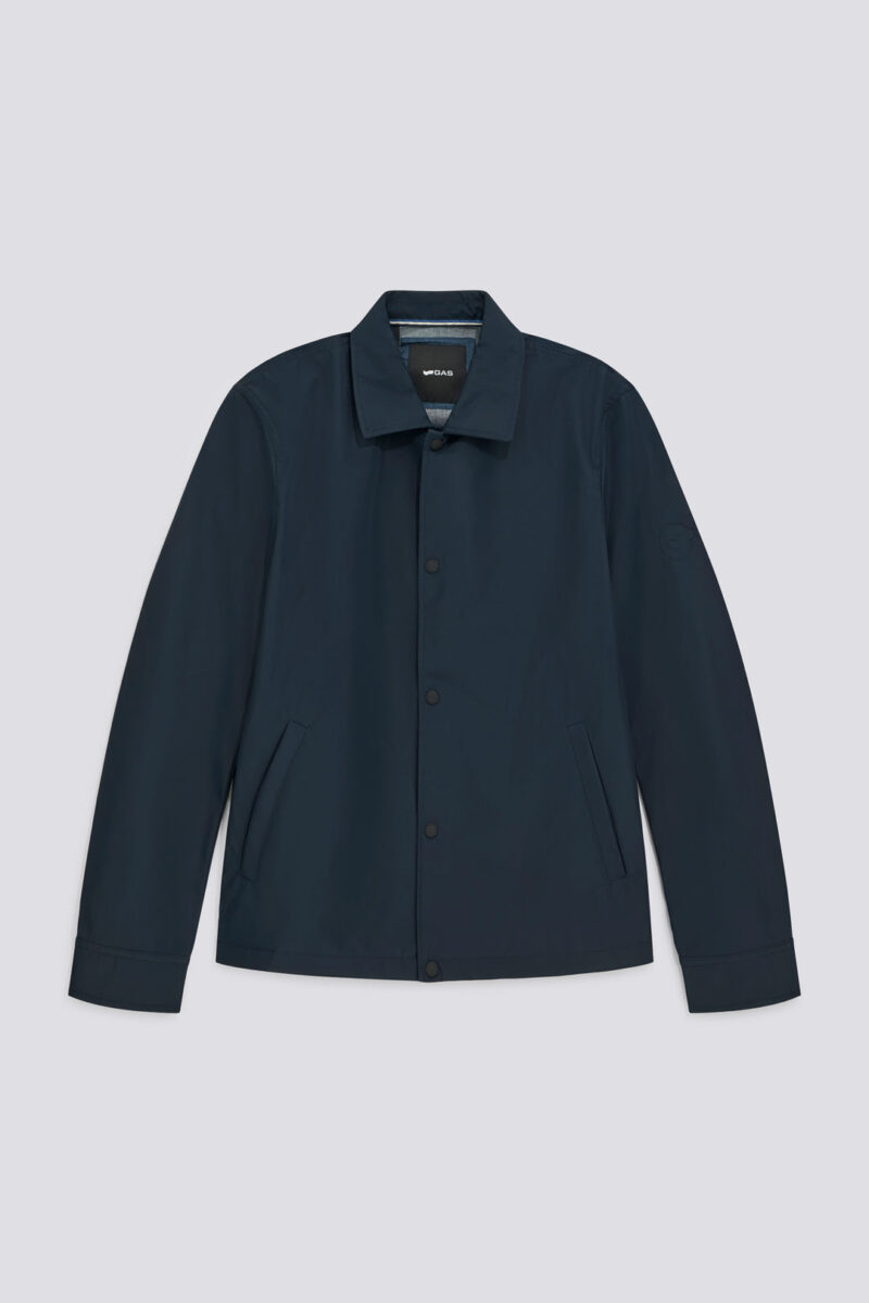 Pánska modrá bunda regular fit