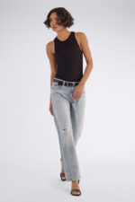Dámske džínsy rovného strihu