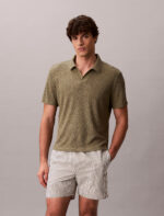 Mäkké pletené plážové polo tričko