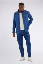 Pánska džínsová košeľa regular fit