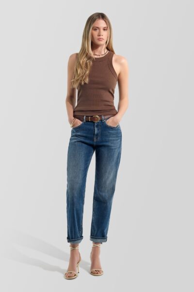 Dámske džínsy slim fit