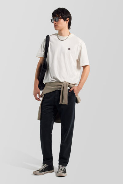 Pánske hnedé chino nohavice regular fit