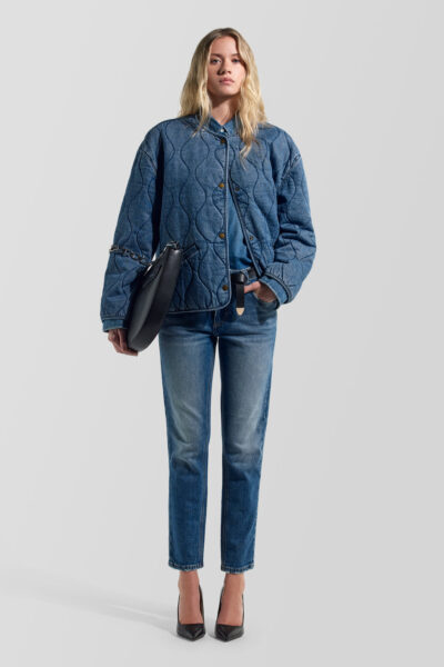 Dámske rifle slim fit s 5 vreckami